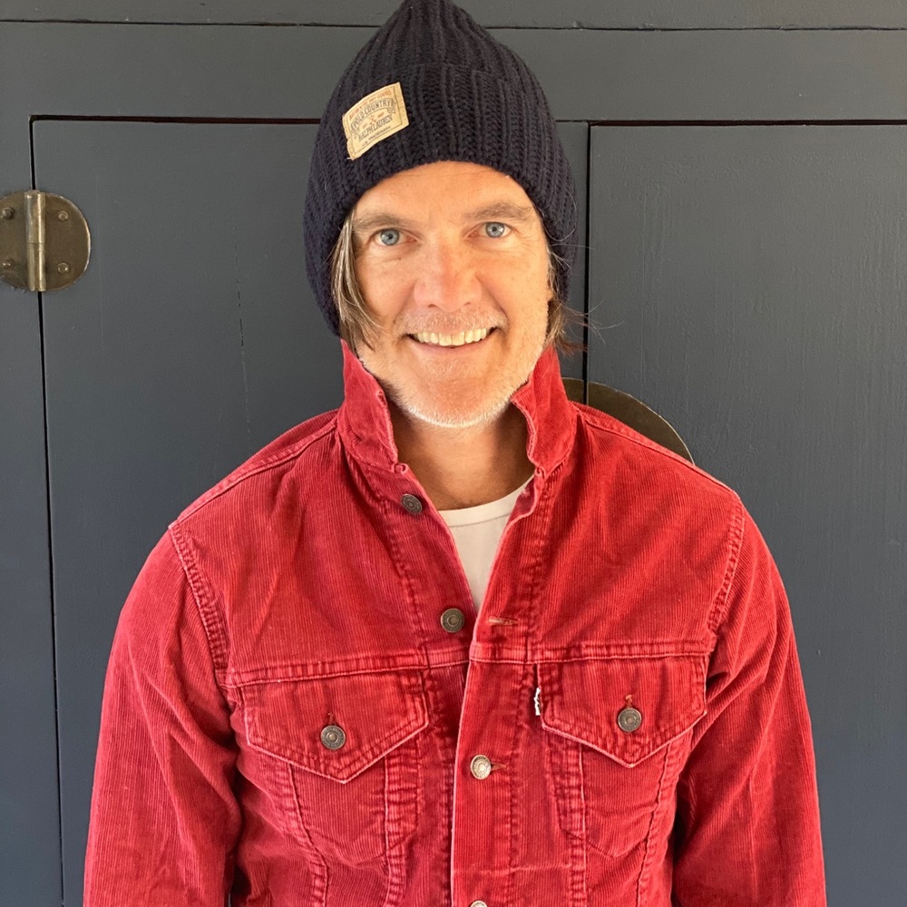 Ralph Lauren knit hat with logo label